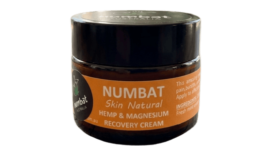 Numbat Skin Natural Hemp & Magnesium Relief Cream - 50g