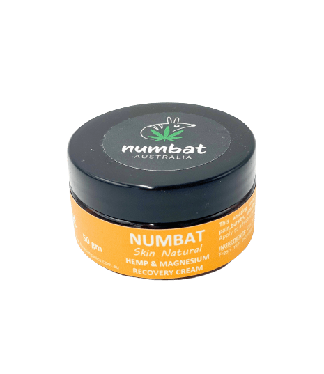 Numbat Skin Natural Hemp & Magnesium Relief Cream - 50g