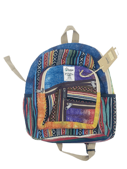 NUMBAT Small Rainbow Hemp Backpack Numbat Australia