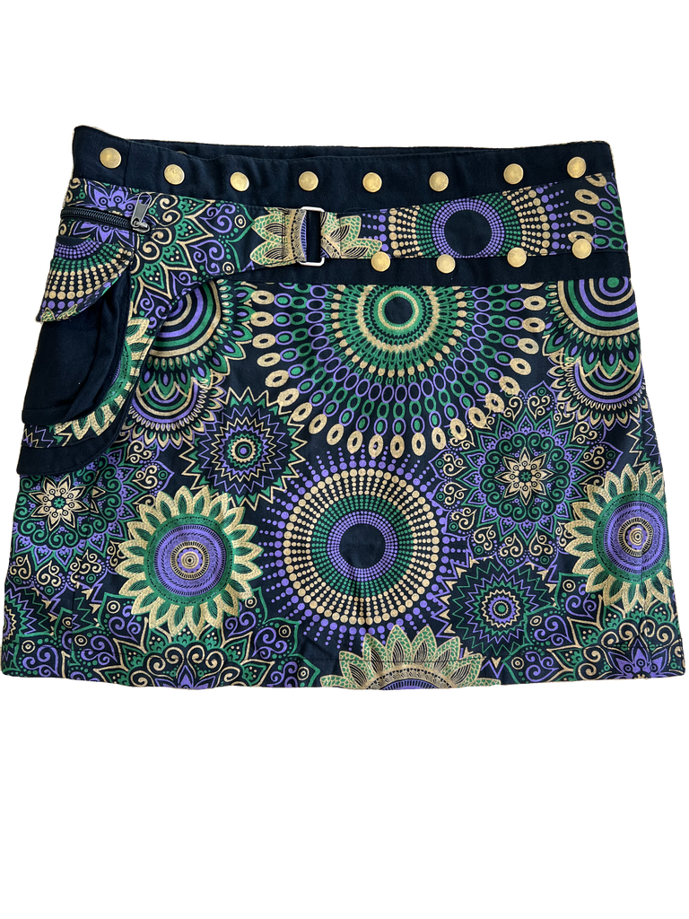 100% Organic Nepalese Cotton Wrap Skirt