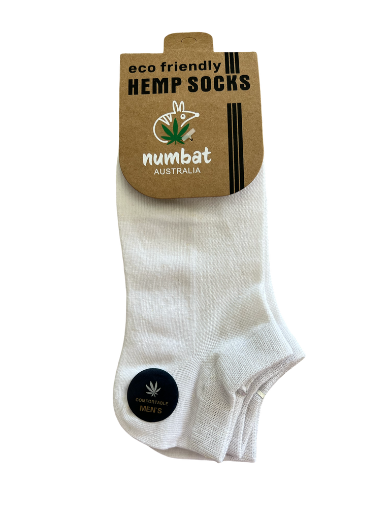 Men’s Low Cut Hemp Socks - 2 Pack