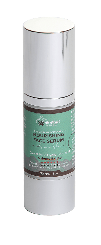 Numbat Australia Health Products Numbat Hemp infused nourishing face serum for sensitive skin