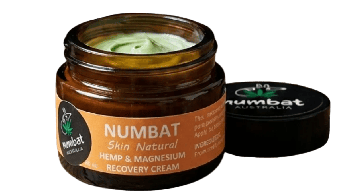 Numbat Australia Health Products Numbat Skin Natural Hemp & Magnesium Relief Cream - 50g