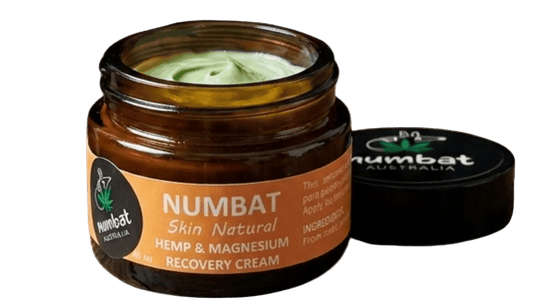 Numbat Australia Health Products Numbat Skin Natural Hemp & Magnesium Relief Cream - 50g
