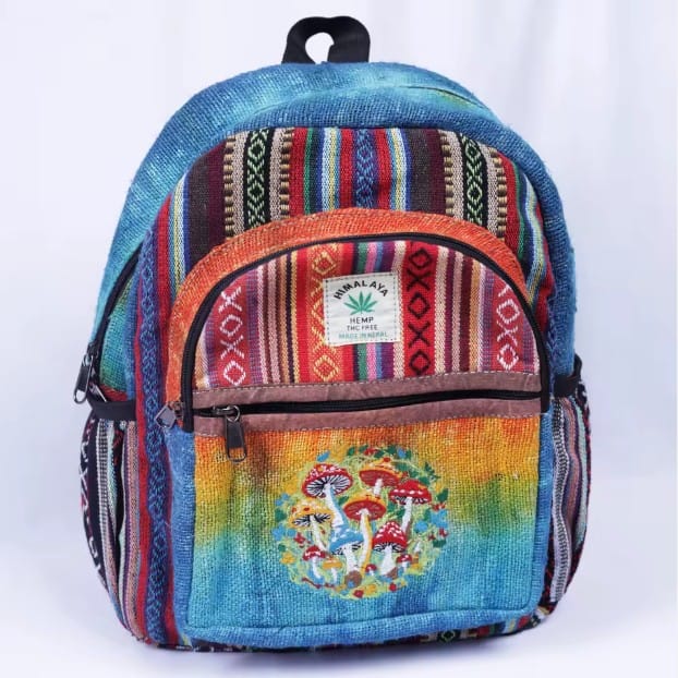 Numbat Australia Backpacks NUMBAT Small Rainbow Hemp Backpack
