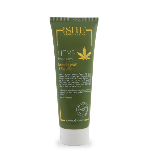 SHE Organic Hemp Seed Oil Hand Cream - Kakadu Plum & Lilly Pilly