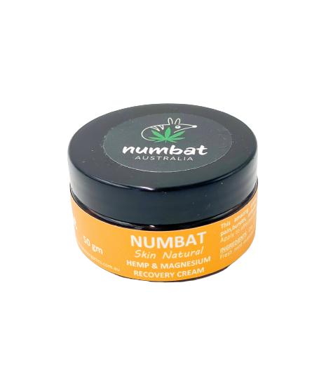 Numbat Skin Natural Hemp & Magnesium Relief Cream - 50g