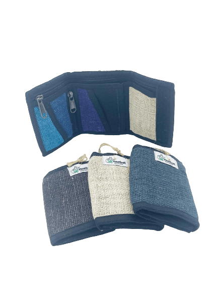 Numbat Australia Bags 3 Fold Hemp Wallet