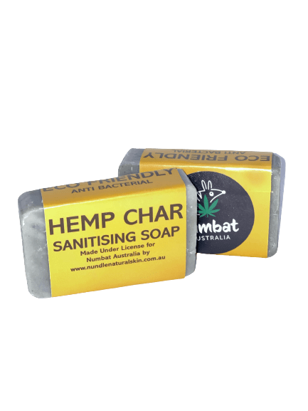 Numbat Australia Antibacterial Hemp Char Soap